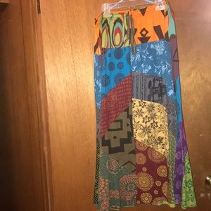 Boho and beautiful festival skirt new